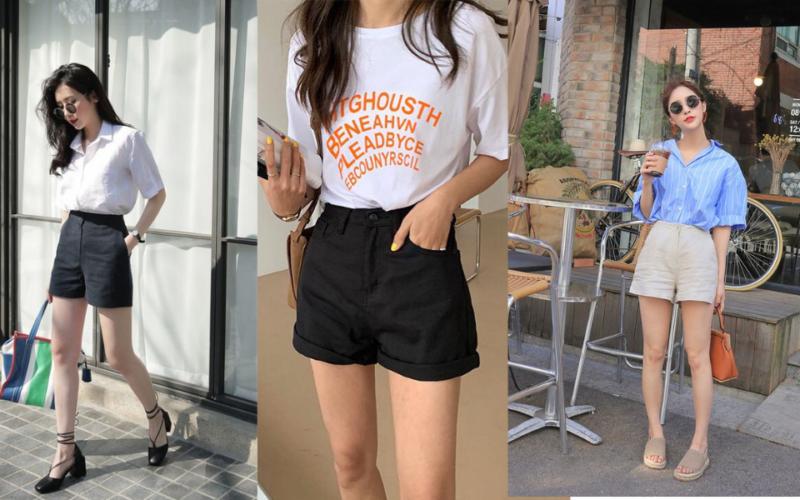 quần short jeans nữ